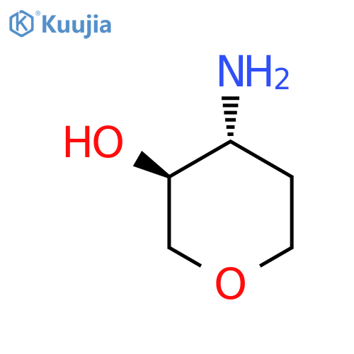 (3S,4R)-4-aminotetrahydropyran-3-ol structure