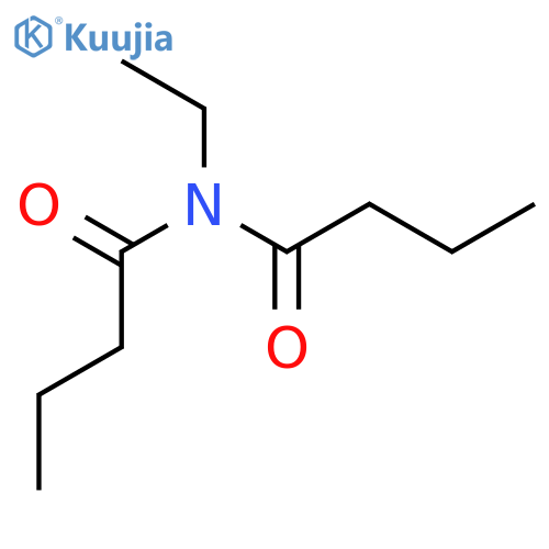 Butanamide, N-ethyl-N-(1-oxobutyl)- structure