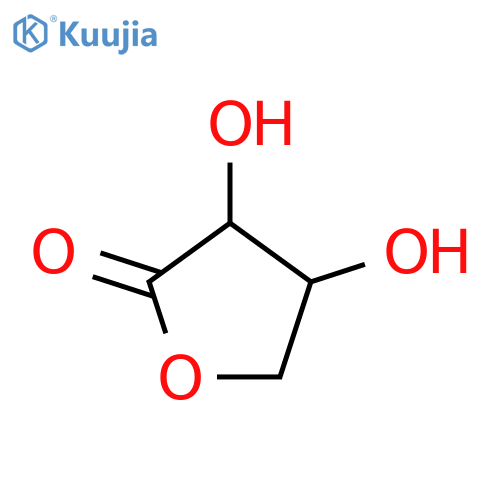2(3H)-Furanone, dihydro-3,4-dihydroxy- structure