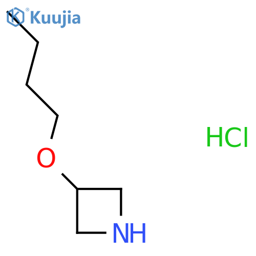 3-Butoxyazetidine hydrochloride structure
