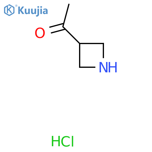 1-(azetidin-3-yl)ethan-1-one hydrochloride structure