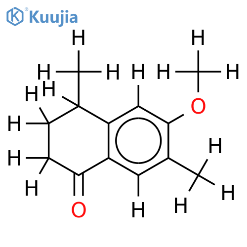 4,7-Dimethyl-6-methoxy-tetral-1-one structure