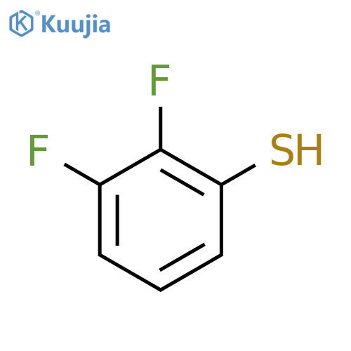 Benzenethiol, 2,3-difluoro- (9CI) structure