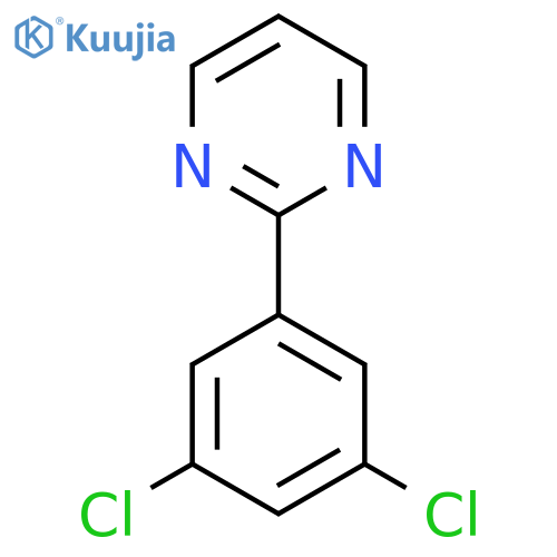 2-(3,5-Dichlorophenyl)pyrimidine structure