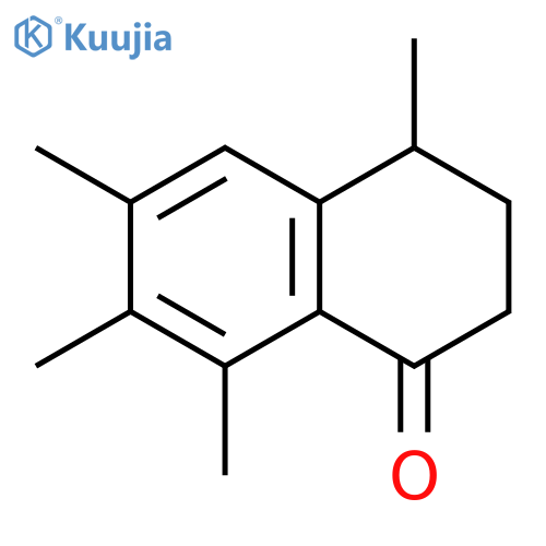1(2H)-Naphthalenone, 3,4-dihydro-4,6,7,8-tetramethyl- structure