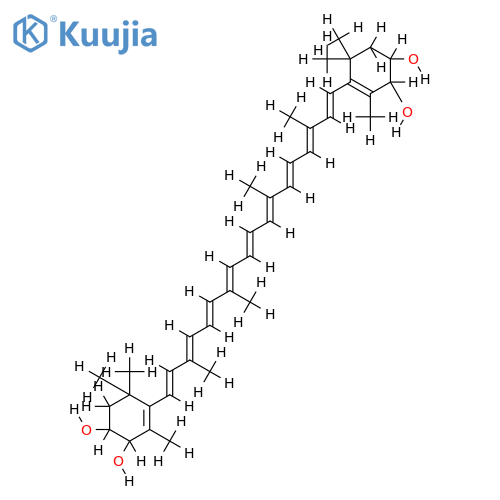 (3S,4R,3'S,4'R)-Crustaxanthin structure