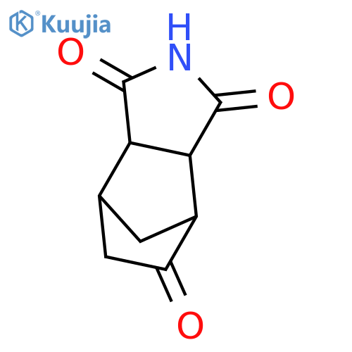 (3aR,4S,7S,7aS)-tetrahydro-4,7-Methano-1H-isoindole-1,3,5(2H,4H)-trione structure