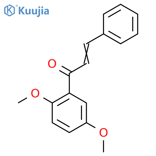 1-(2,5-Dimethoxyphenyl)-3-phenylprop-2-en-1-one structure