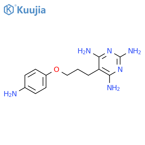 2,4,6-Pyrimidinetriamine,5-[3-(4-aminophenoxy)propyl]- structure
