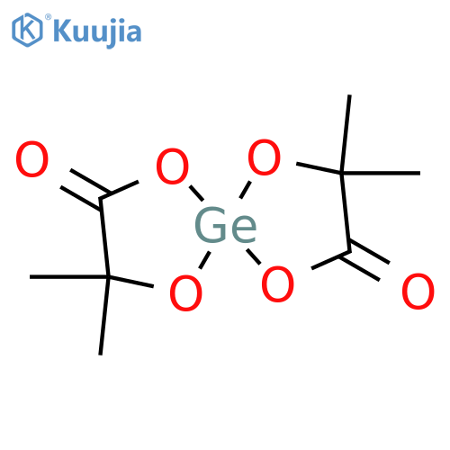 1,4,6,9-Tetraoxa-5-germaspiro[4.4]nonane-2,7-dione, 3,3,8,8-tetramethyl- structure