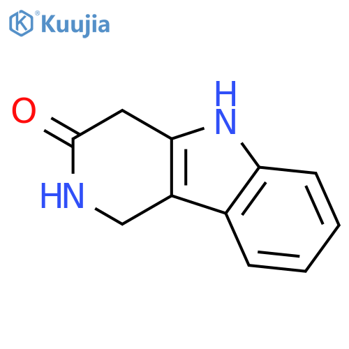 1,2,4,5-tetrahydro-3H-Pyrido[4,3-b]indol-3-one structure