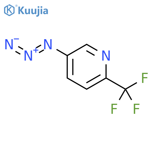 5-azido-2-(trifluoromethyl)pyridine structure