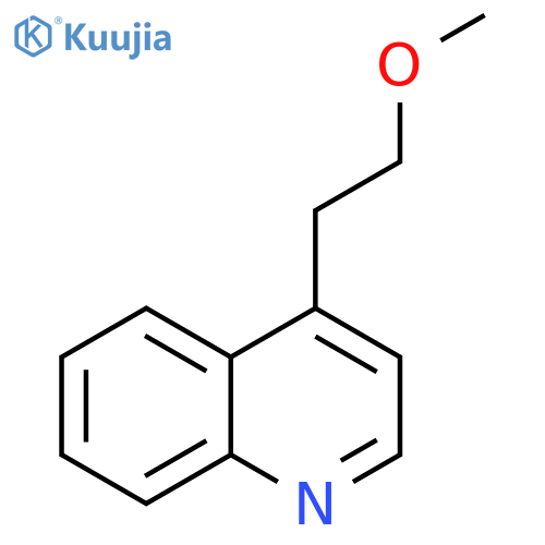 4-(2-methoxyethyl)quinoline structure
