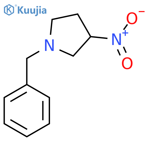 1-benzyl-3-nitro-pyrrolidine structure