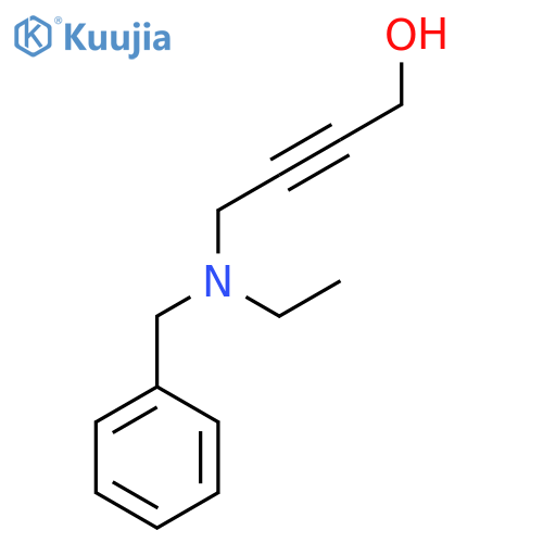 4-(Benzyl(ethyl)aMino)but-2-yn-1-ol structure