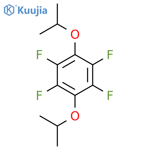 1,4-Diisopropoxytetrafluorobenzene structure