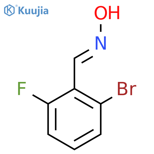 2-Bromo-6-fluorobenzaldehyde oxime structure