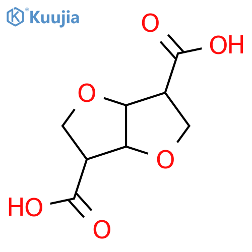 (3S,3aR,6S,6aR)-Hexahydrofuro[3,2-b]furan-3,6-dicarboxylic acid structure