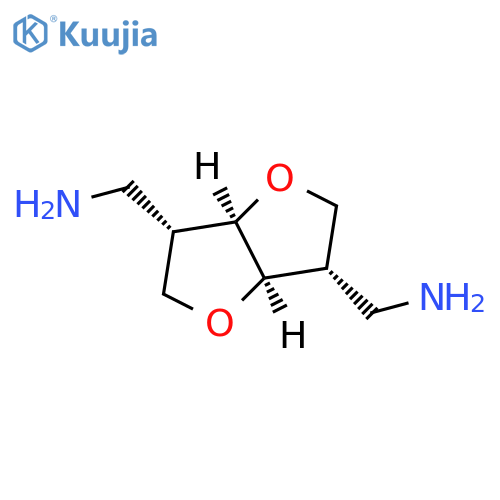 (3S,3aR,6S,6aR)-6-(aminomethyl)-hexahydrofuro3,2-bfuran-3-ylmethanamine structure
