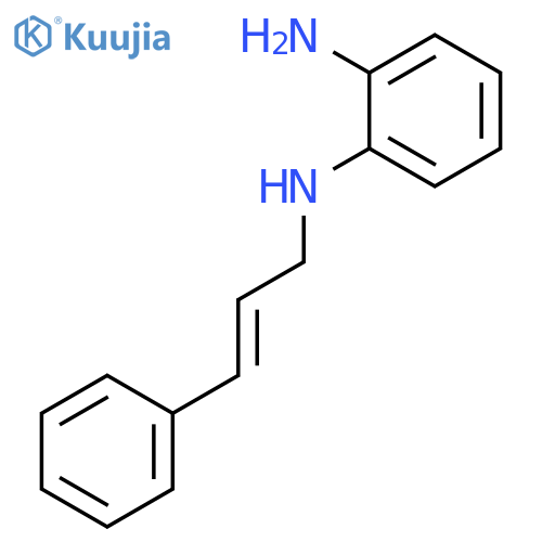 N1-Cinnamylbenzene-1,2-diamine structure