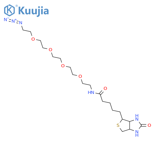 Biotin-PEG4-azide structure
