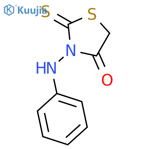 3-Anilino-2-thioxo-1,3-thiazolidin-4-one structure