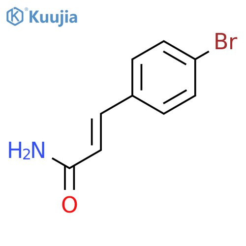 2-PropenaMide, 3-(4-broMophenyl)-, (2E)- structure