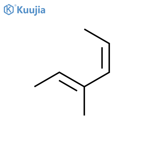 2,4-Hexadiene, 3-methyl-, (2E,4Z)- structure