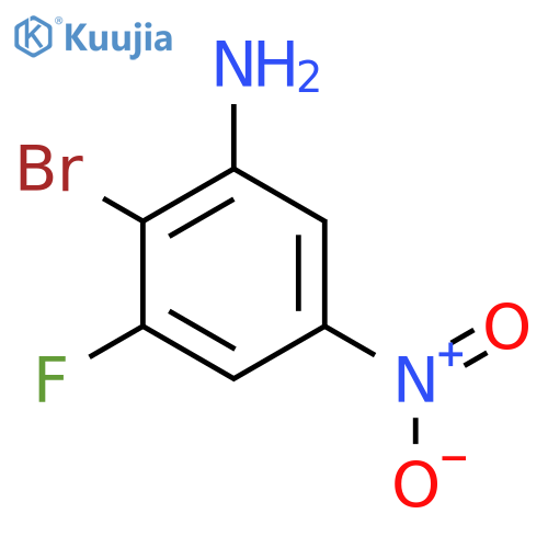 2-Bromo-3-fluoro-5-nitroaniline structure