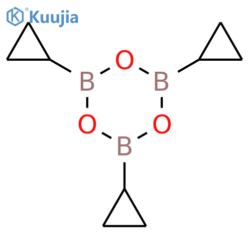 Boroxin, 2,4,6-tricyclopropyl- structure