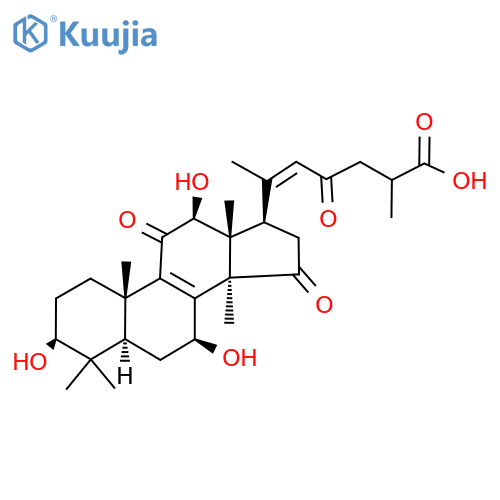 12-Hydroxyganoderenic acid B structure