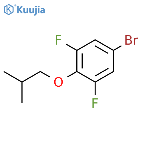 5-Bromo-1,3-difluoro-2-(2-methylpropoxy)benzene structure
