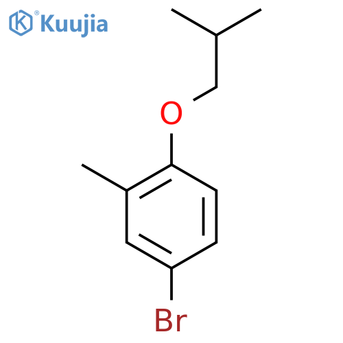 4-Bromo-2-methyl-1-(2-methylpropoxy)benzene structure