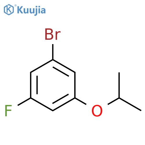 1-Bromo-3-Fluoro-5-(Propan-2-Yloxy)Benzene structure