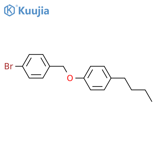 4-Bromobenzyl-(4-n-butylphenyl)ether structure