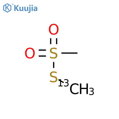 Methyl-13C Methanethiosulfonate structure