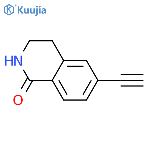 6-Ethynyl-3,4-dihydroisoquinolin-1(2H)-one structure
