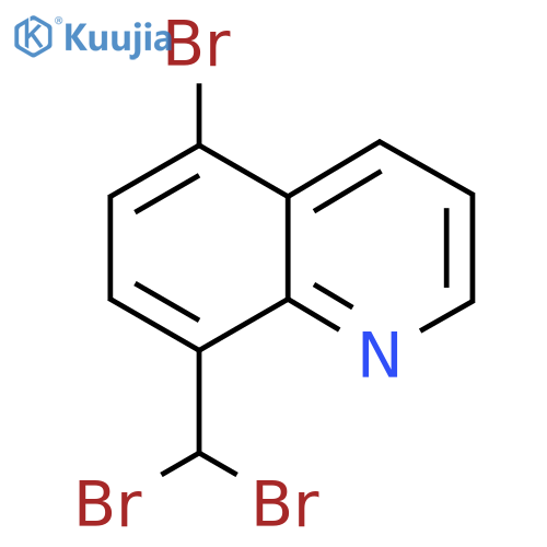 5-Bromo-8-(dibromomethyl)quinoline structure