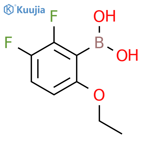 2,3-Difluoro-6-ethoxyphenylboronic Acid structure