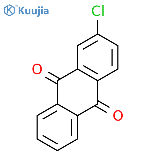 2-Chloroanthracene-9,10-dione structure