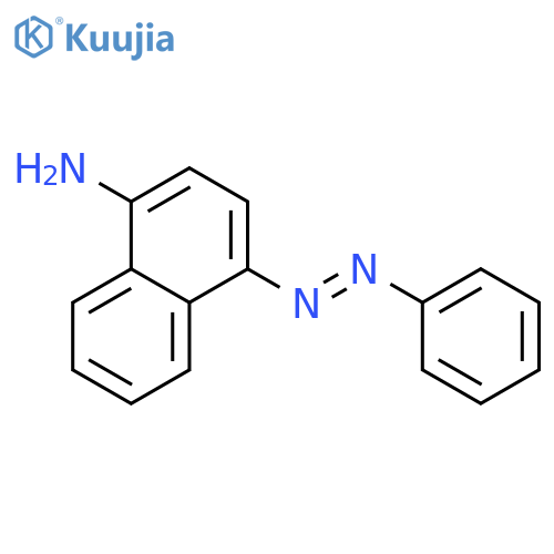 4-(Phenylazo)-1-naphthalenamine Hydrochloride structure