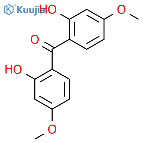 2,2'-Dihydroxy-4,4'-dimethoxybenzophenone structure