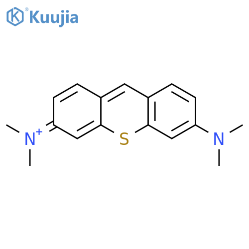 Thioxanthylium,3,6-bis(dimethylamino)- structure