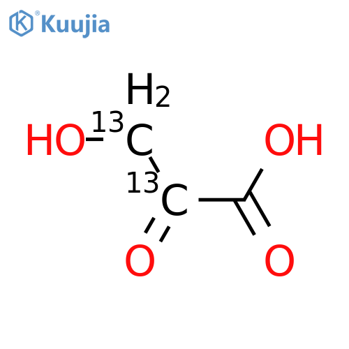 3-Hydroxypyruvic Acid-13C2 structure