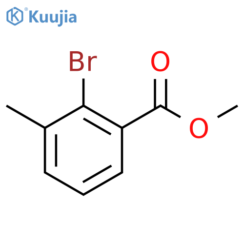 Methyl 2-bromo-3-methylbenzoate structure
