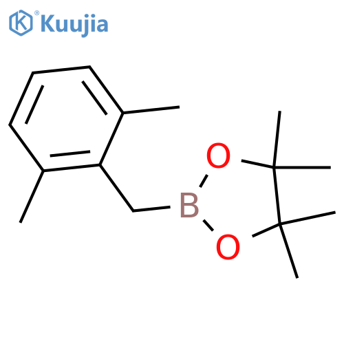 2-(2,6-Dimethylbenzyl)-4,4,5,5-tetramethyl-1,3,2-dioxaborolane structure