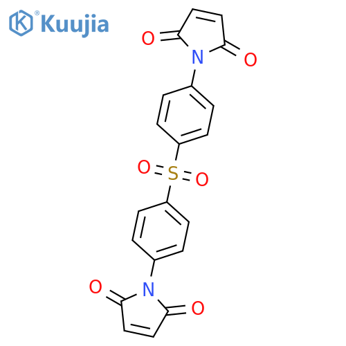 1H-Pyrrole-2,5-dione,1,1'-(sulfonyldi-4,1-phenylene)bis- structure