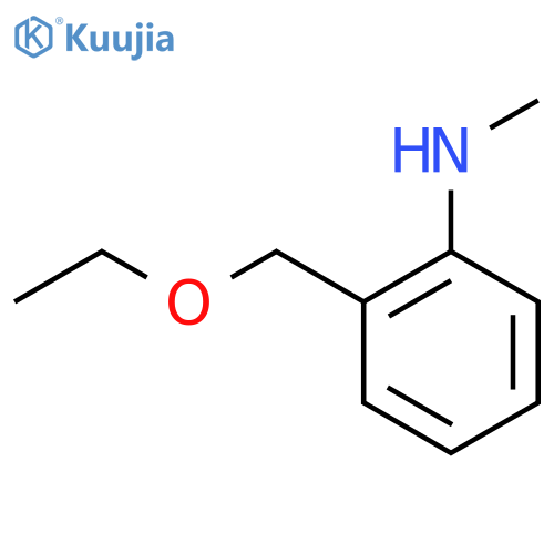 2-(ethoxymethyl)-N-methylaniline structure