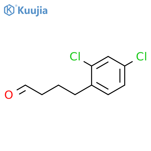 4-(2,4-dichlorophenyl)butanal structure