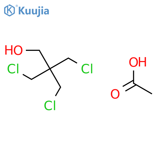 1-Propanol, 3-chloro-2,2-bis(chloromethyl)-, acetate structure